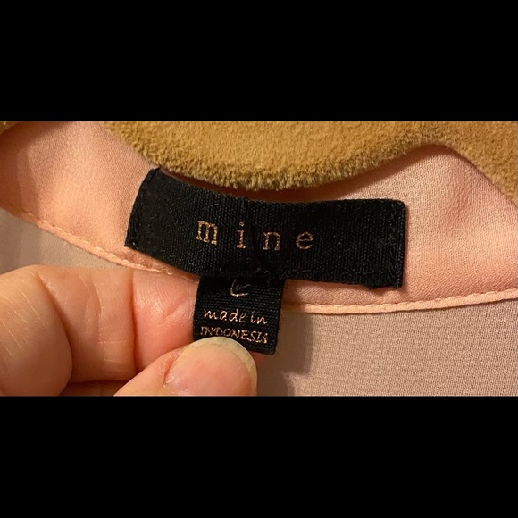 Sheer button up - Picture 2 of 2